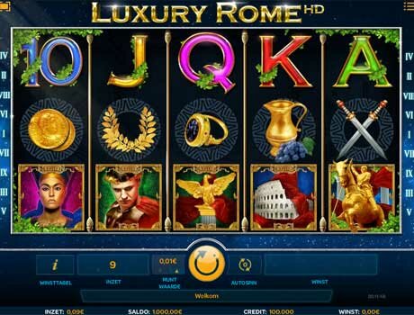 Luxury Rome HD slot