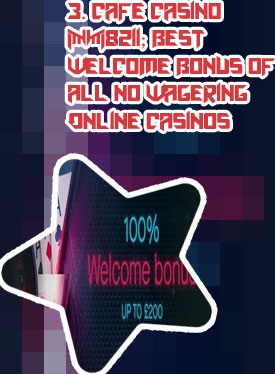 Best slots welcome bonus no wagering